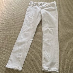 FRAME denim white jeans